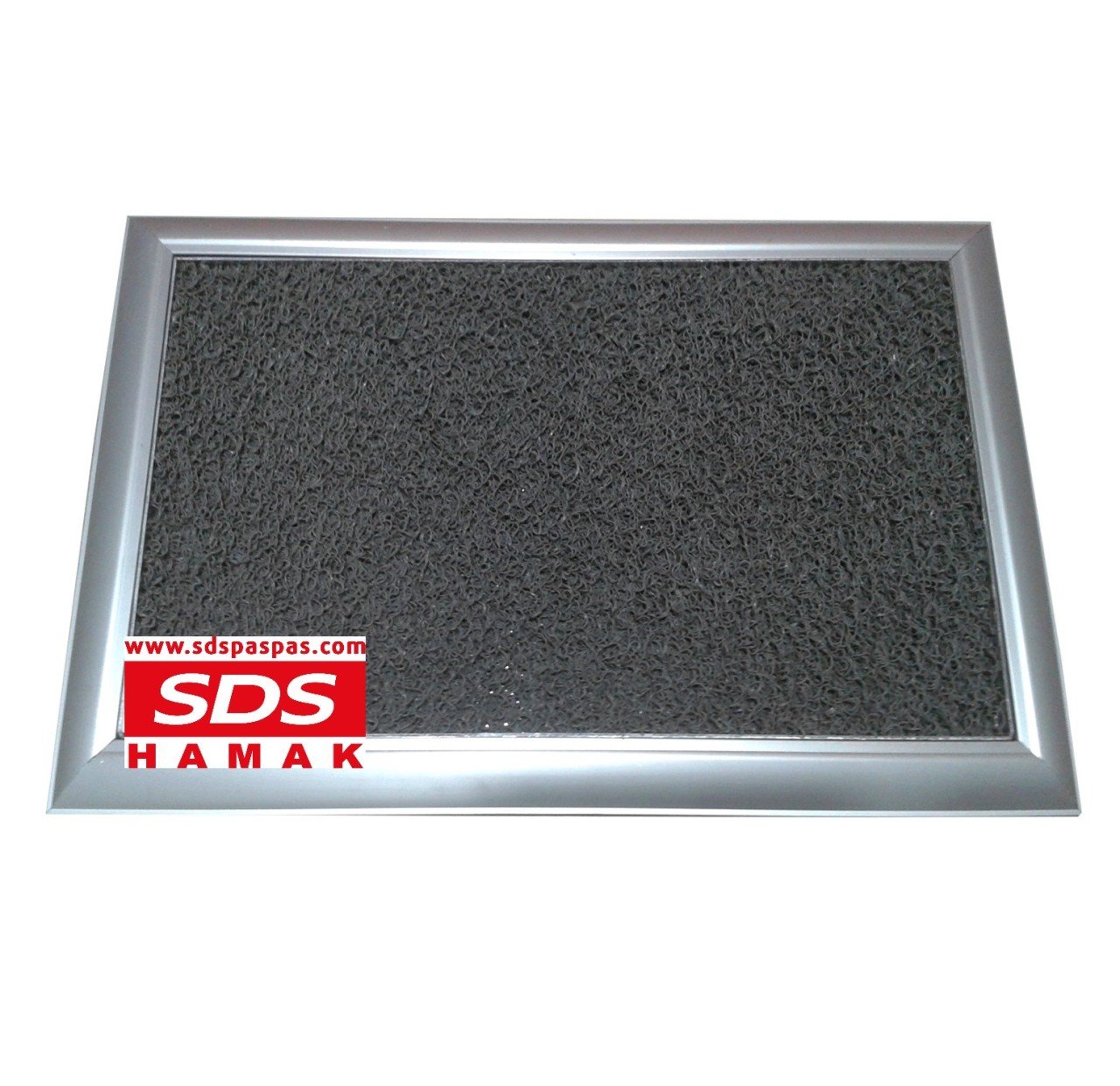 SDS HİJYEN-DEZENFEKTAN PASPAS PASLANMAZ METAL+KIVIRCIK PASPAS