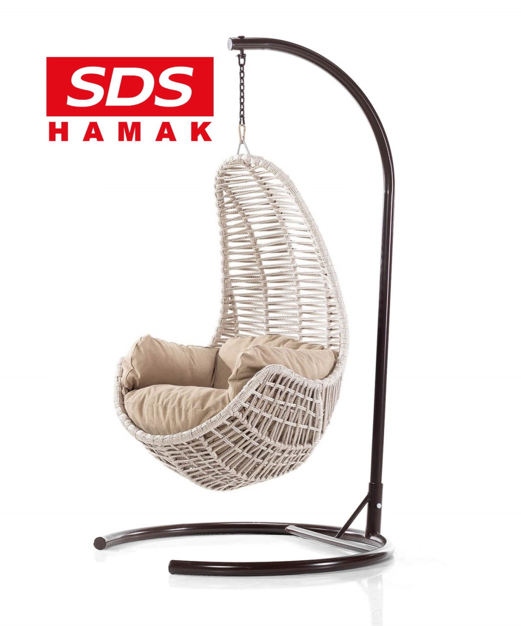 SDS HAMAK BALKON BAHÇE SALINCAK BODRUM - KREM