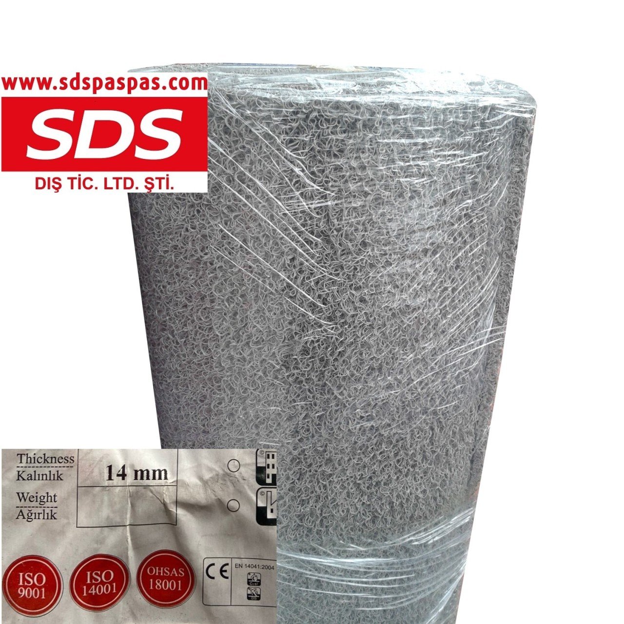 SDS 14 MM KIVIRCIK PASPAS 120 CM X 15 M