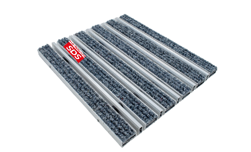 SDS ALÜMİNYUM ÇERÇEVELİ/ÇERÇEVESİZ SİSTEM METAL PASPAS HALI FİTİLLİ VE METAL SIYIRICILI