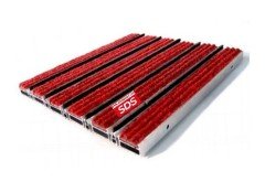 SDS ALÜMİNYUM ÇERÇEVELİ/ÇERÇEVESİZ SİSTEM METAL PASPAS HALI FİTİLLİ VE ŞERİT FIRÇALI