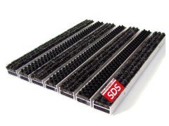 SDS ALÜMİNYUM ÇERÇEVELİ/ÇERÇEVESİZ SİSTEM METAL PASPAS HALI VE FIRÇA FİTİLLİ