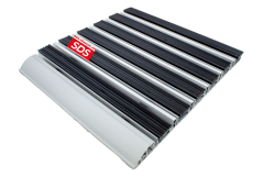 SDS ALÜMİNYUM ÇERÇEVELİ/ÇERÇEVESİZ SİSTEM METAL PASPAS PVC FİTİLLİ VE METAL SIYIRICILI