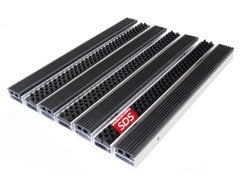 SDS ALÜMİNYUM ÇERÇEVELİ/ÇERÇEVESİZ SİSTEM METAL PASPAS PVC VE FIRÇA FİTİLLİ