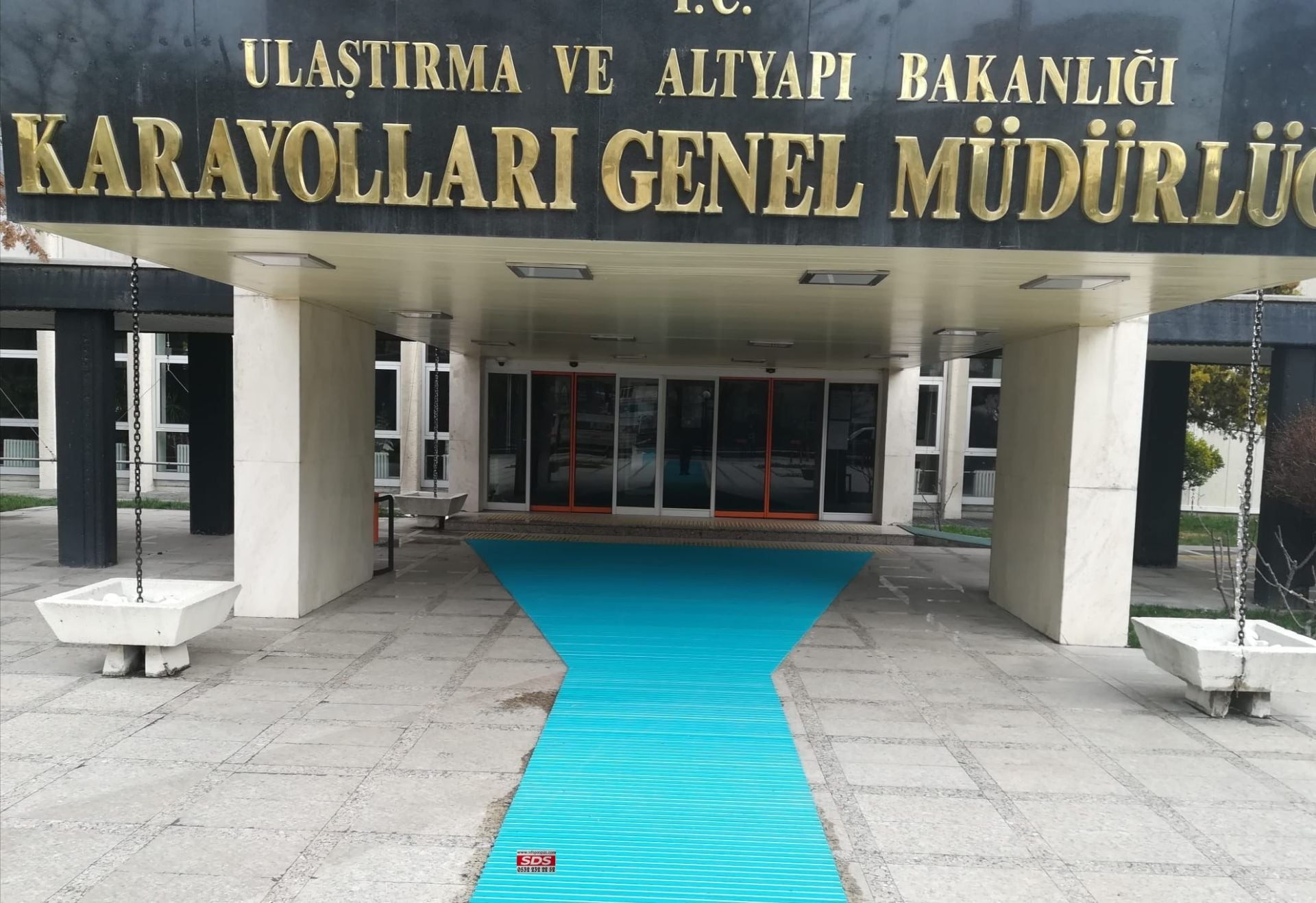 SDS ALÜMİNYUM PASPAS İNCE PROFİLLİ PVC FİTİLLİ